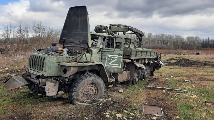 Wojna w Ukrainie. Sztab generalny: straty Rosjan wynoszą już blisko 18,5 tys. żołnierzy
