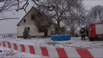 Dwoje dzieci zginęło w pożarze domu w Dusznikach niedaleko Szamotuł