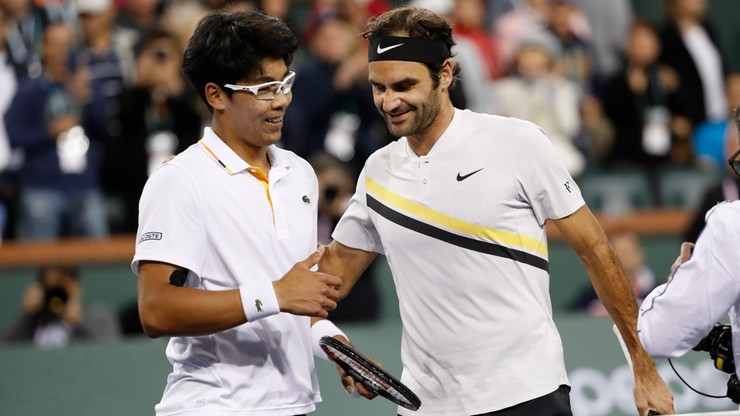 ATP w Indian Wells: Federer lepszy od Chunga w ćwierćfinale