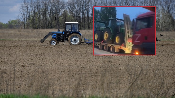 Rosja boi się ukraińskich farmerów? Wywożą z Ukrainy sprzęt rolniczy