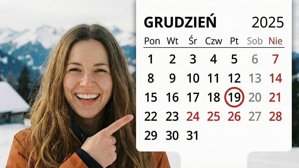 Dlaczego warto wziąć wolne 19 grudnia? Fot. Pixabay.