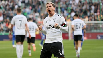 Legia Warszawa wygrała i pozostała w grze o mistrzostwo