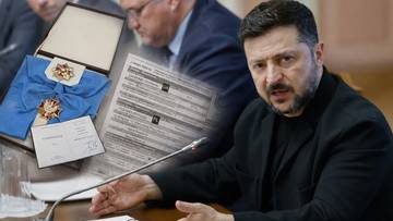 Zełenski odesłał Order Orła Białego. 