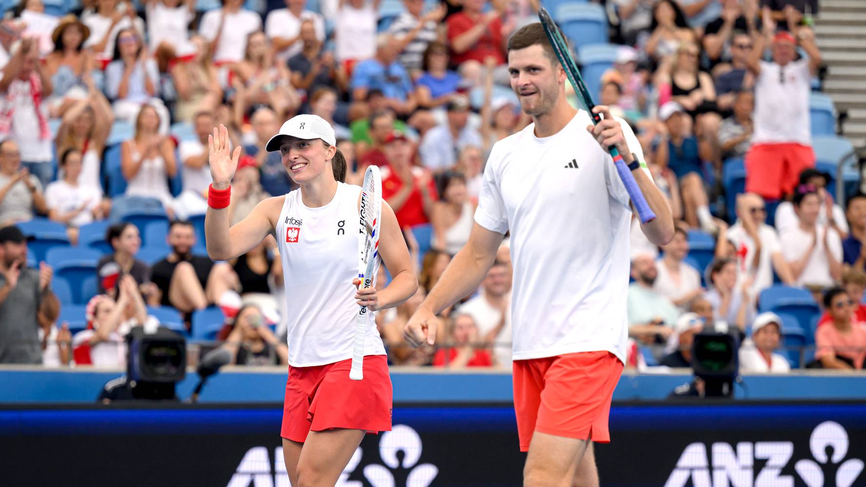 Triumf Polaków w United Cup hitem oglądalności Polsat Sport