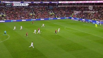 Norwegia - Serbia 0:2. Skrót meczu