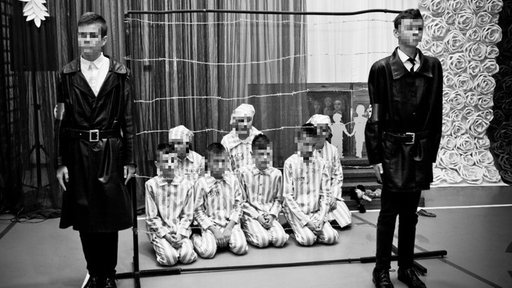 Przedstawienie w szkole pod Zamościem. Dzieci przebrane za gestapo zagazowały więźniów