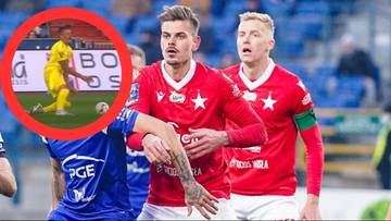 Pechowo zmiażdżył nogę kolegi z Wisły Kraków. Stanie na drodze Legii! "Agresywny i dynamiczny”