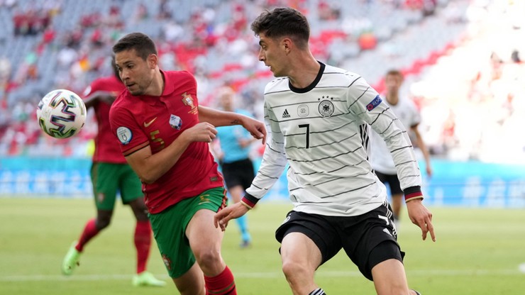 Euro 2020: Portugalia - Niemcy 1:2. Gol samobójczy Raphaela Guerreiro