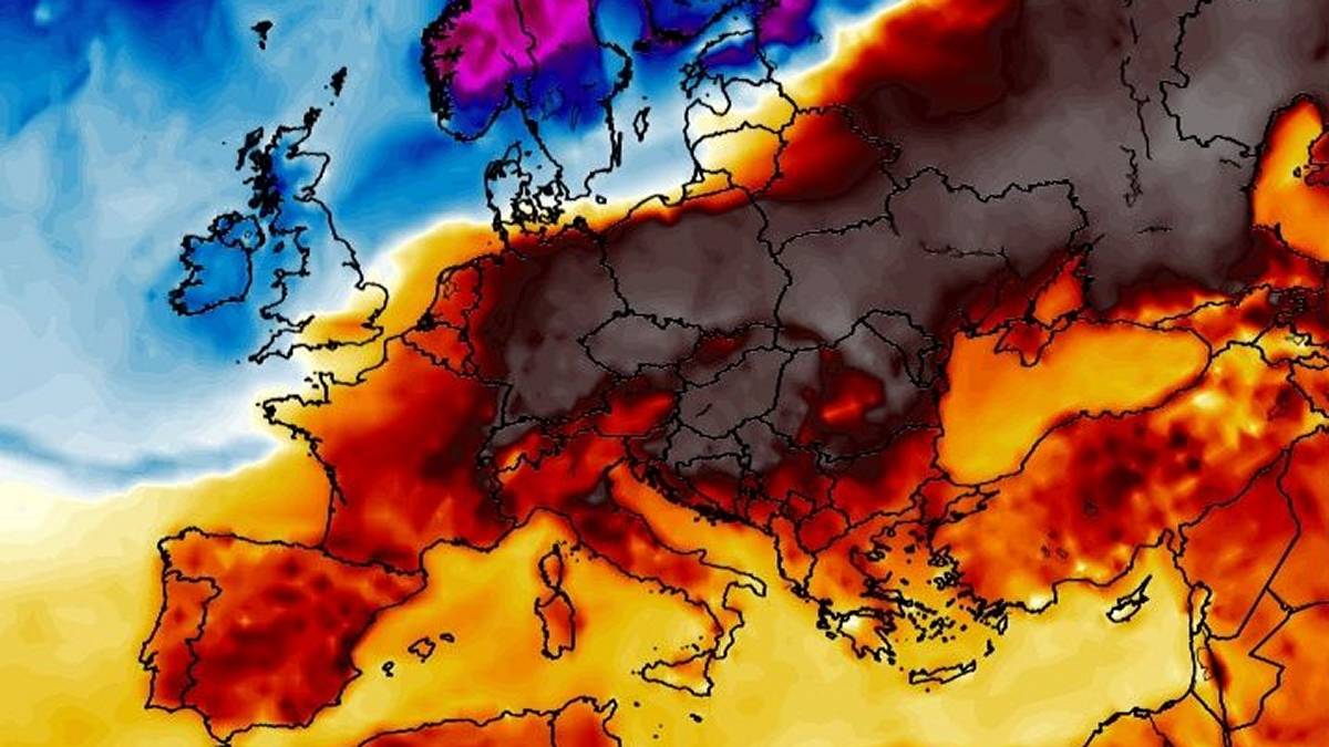 Może się zrobić wyjątkowo ciepło. Fot. wxcharts.com