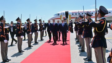 Prezydent Duda przybył na Słowację