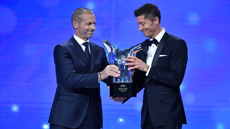 Robert Lewandowski najlepszym piłkarzem UEFA: Jestem wdzięczny, dumny i szczęśliwy