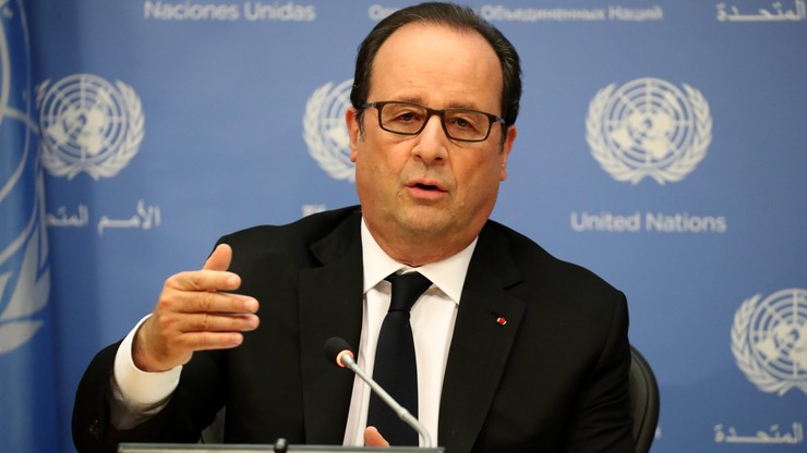"Francja nie będzie krajem obozów dla migrantów" - prezydent Hollande