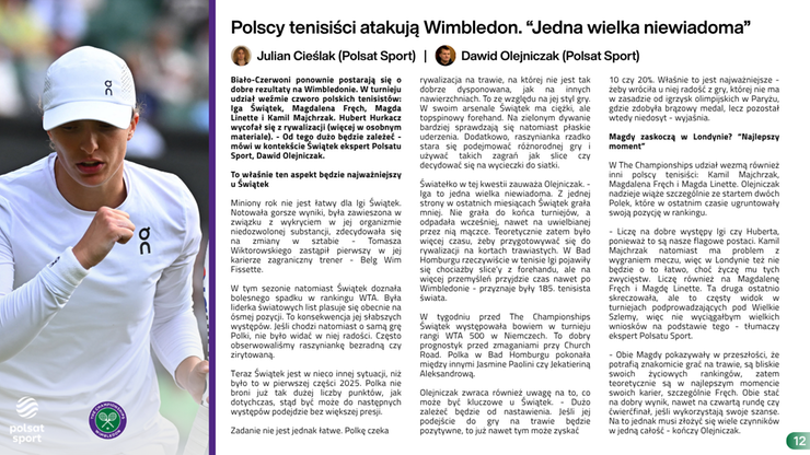 Przewodnik Kibica - Wimbledon 2025