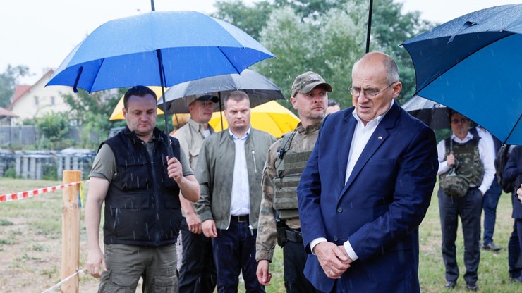 Szef polskiej dyplomacji z wizytą w Ukrainie. Odwiedził Buczę
