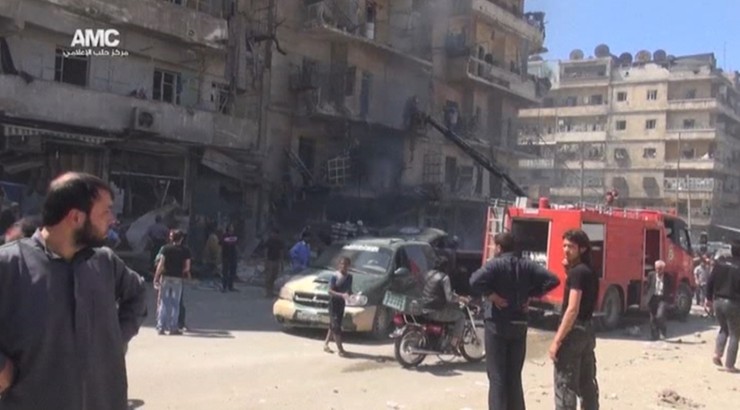 19 cywilów zginęło w ostrzale artyleryjskim Aleppo