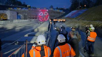 Najdłuższy tunel kolejowy w Polsce. Tarcza TBM 
