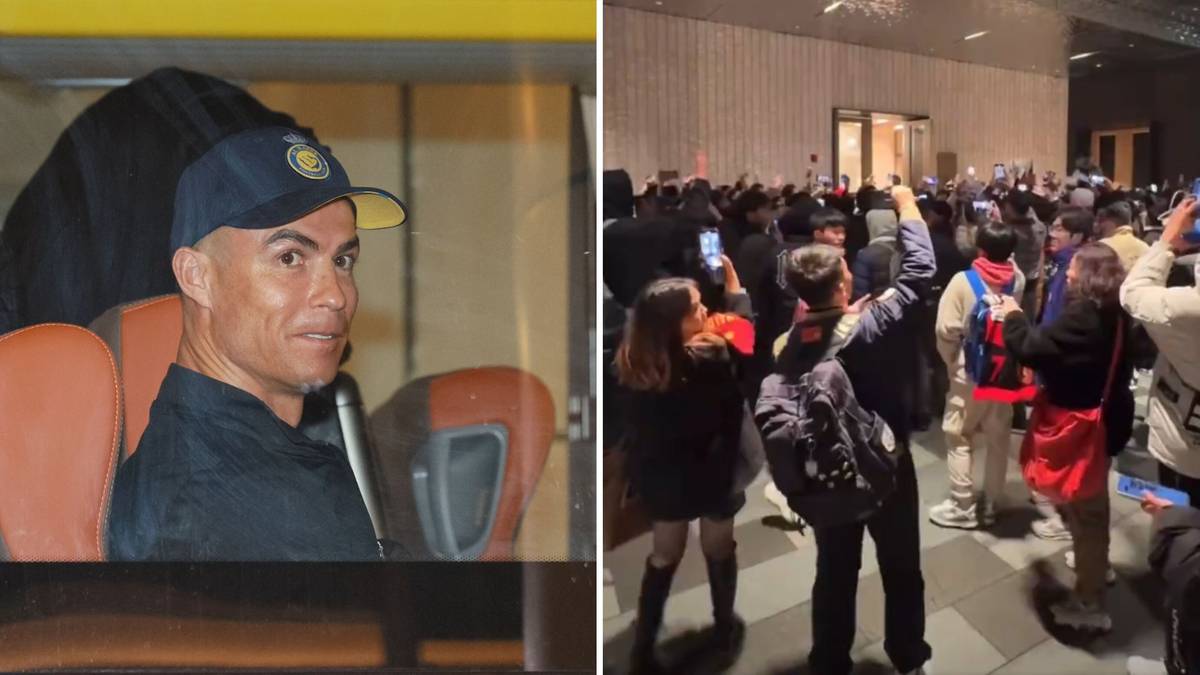Agresywni kibice "szturmowali hotel" Cristiano Ronaldo