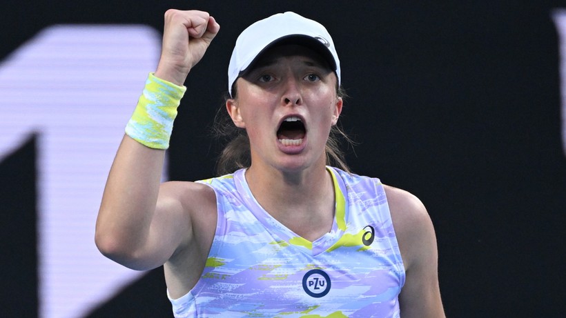 Australian Open: Iga Świątek w 1/8 finału po pewnym triumfie nad Rosjanką