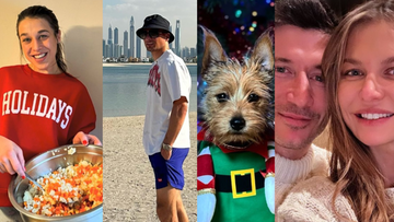 Sałatka jarzynowa, świąteczne psy, Dubaj... Jak sportowcy spędzają Boże Narodzenie?