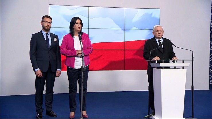 Kaczyński przedstawił następców Mazurek