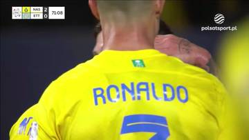 Gol Cristiano Ronaldo w Roshn Saudi League. Portugalczyk wykorzystał okazję