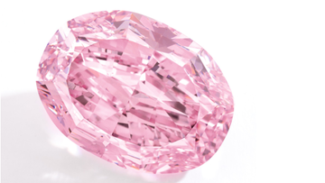 Niezwykle rzadki różowy diament sprzedany na aukcji w Szwajcarii. Cena zwala z nóg