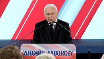 "Tej nocy wygramy te wybory". Kaczyński zaczepił Tuska ze sceny
