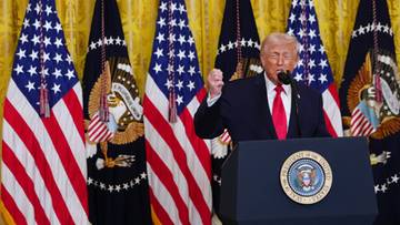 "Obłąkani łajdacy". Donald Trump o sytuacji w Iranie