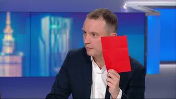 Czerwona kartka w "Debacie Gozdyry". Poseł uderzył w polityków