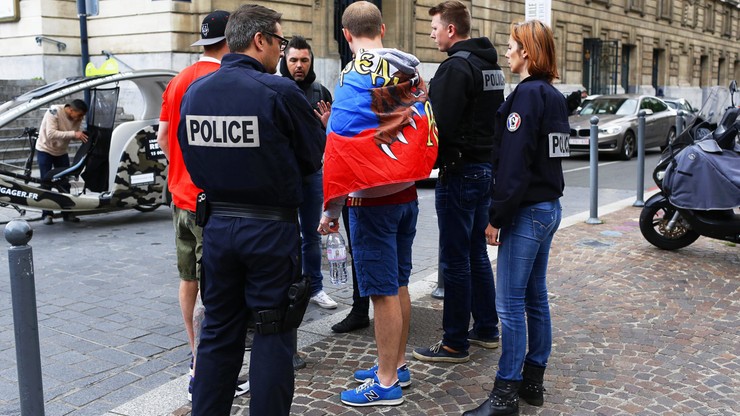 Rosyjscy kibice deportowani z Francji