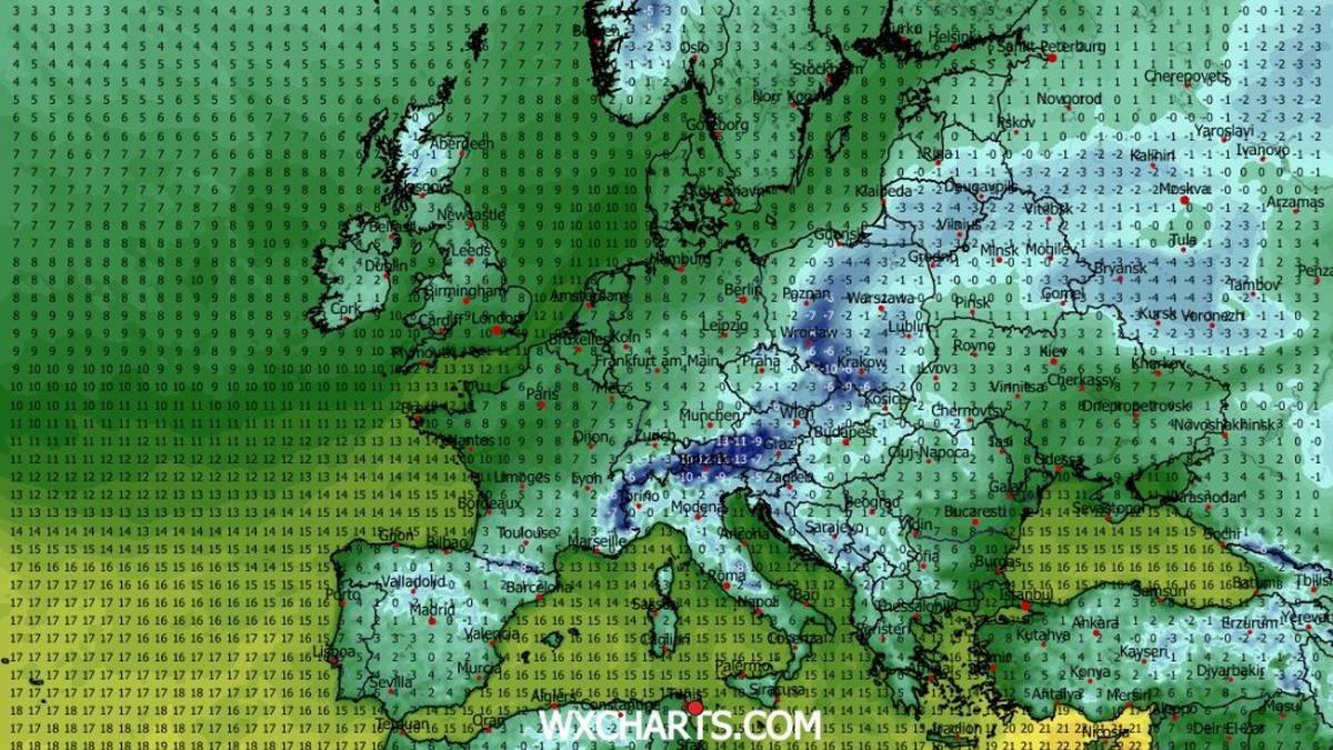 Również w weekend synoptycy spodziewają się mrozu w nocy. Lokalnie może zbliżyć się do dwucyfrowych wartości
