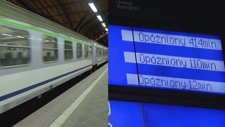 Zatrzymano pociąg w Warszawie. Pasażerka zgłosiła, że dwóch obcokrajowców kaszle