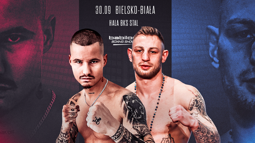 Konrad Dąbrowski kontra Damian Kiwior 30 września na gali Babilon Boxing Show w Bielsku-Białej