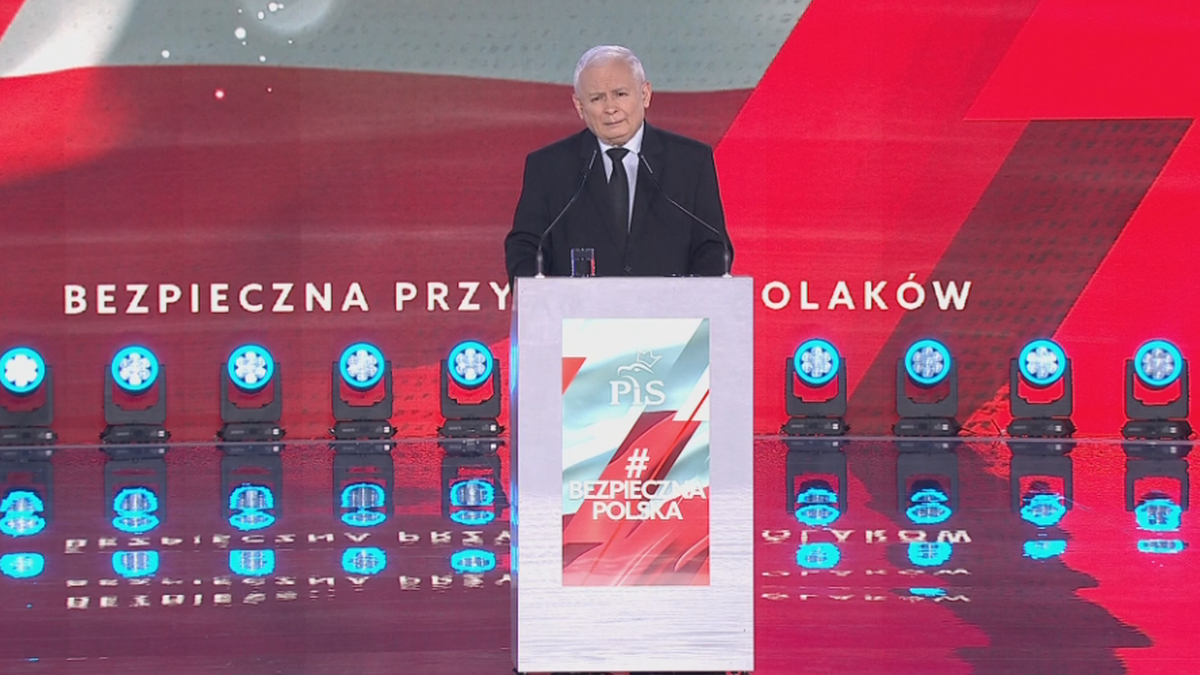 Wybory parlamentarne 2023. J. Kaczyński: Za rządów Tuska Polska była podporządkowana Niemcom i Rosji