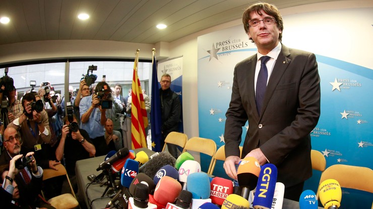 "Rząd nie ma wpływu na przyszłość Puigdemonta po wydaniu ENA". Belgijski minister ws. byłego premiera Katalonii