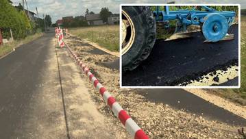 Decyzja sądu ws. rolnika, który zaorał asfalt. "Zagrożenie surową karą"