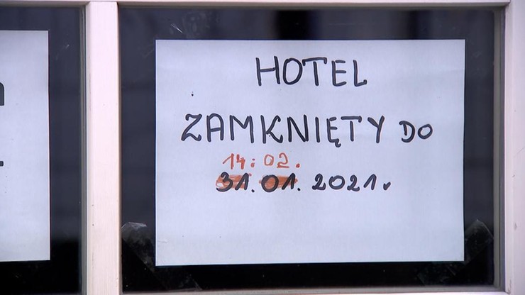 Polsat News nieoficjalnie: otwarcie hoteli w reżimie sanitarnym od poniedziałku 15 lutego