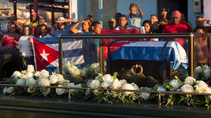 Na Kubie uroczystości pogrzebowe Fidela Castro