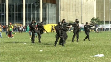 Brazylia: protestujący przeciwko prezydentowi starli się z policją