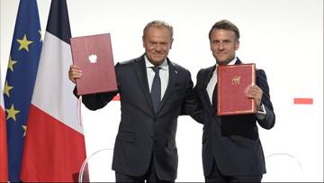 Polska i Francja podpisały traktat o współpracy i przyjaźni