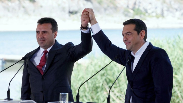 Ateny i Skopje podpisały porozumienie ws. nazwy Macedonii. "Patrzymy w przyszłość"
