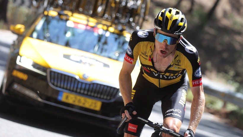 Vuelta a Espana: Primoz Roglic wygrał etap i odzyskał koszulkę lidera