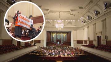 Aktywistki zakłóciły koncert w filharmonii. "Nasz świat płonie"