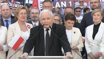 J. Kaczyński: Te wybory będą o tym, żebyśmy pozostali ludźmi wolnymi
