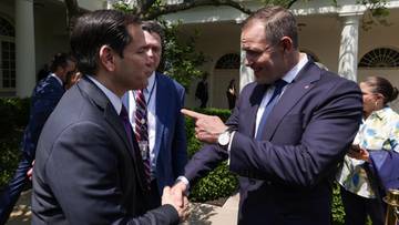 Karol Nawrocki w Białym Domu. Spotkał się z sekretarzem stanu