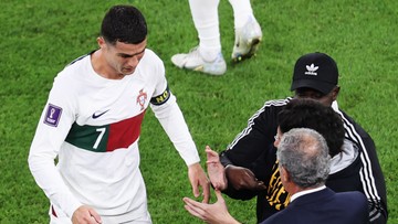 Łzy Ronaldo po odpadnięciu z MŚ 2022 (ZDJĘCIA)