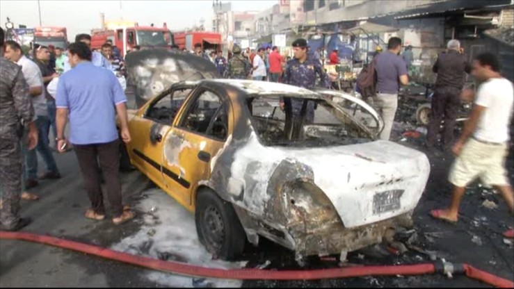 12 ofiar zamachu bombowego w Bagdadzie