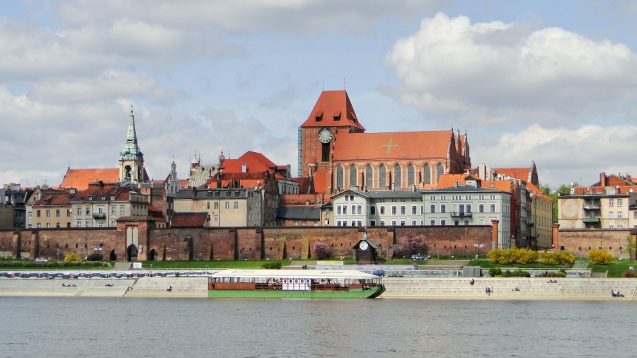 Panorama Torunia. Fot. TwojaPogoda.pl