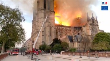 Są wstępne wyniki śledztwa ws. pożaru Notre Dame. Wykluczono "wątek przestępczy"