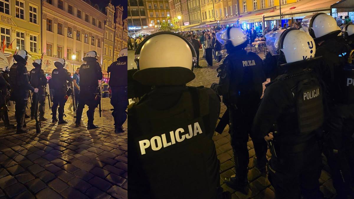 Finał Ligi Konferencji. Bójka kibiców Betisu i Chelsea we Wrocławiu